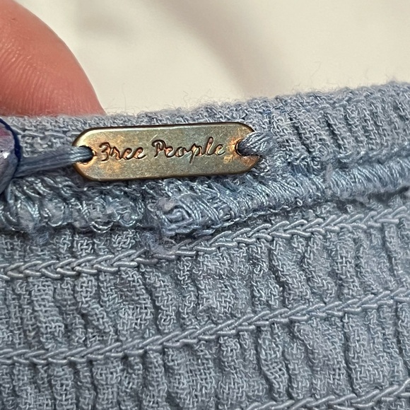 Free People Light Blue Dress - Picture 3 of 3